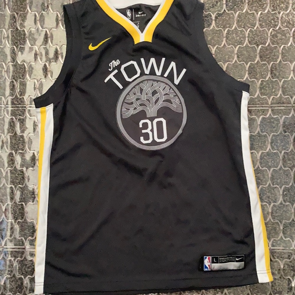 Golden state jersey youth large size men’s small